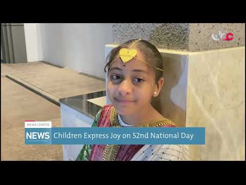 Children Express Joy on 52nd National Day