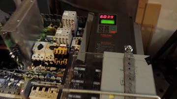 Shizuoka AN-S Mill CNC Retrofit: E-Stop System with VFD Demo