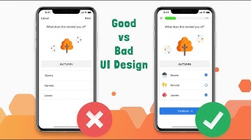 Good vs Bad UI Design Examples | #shorts #usability #uidesign