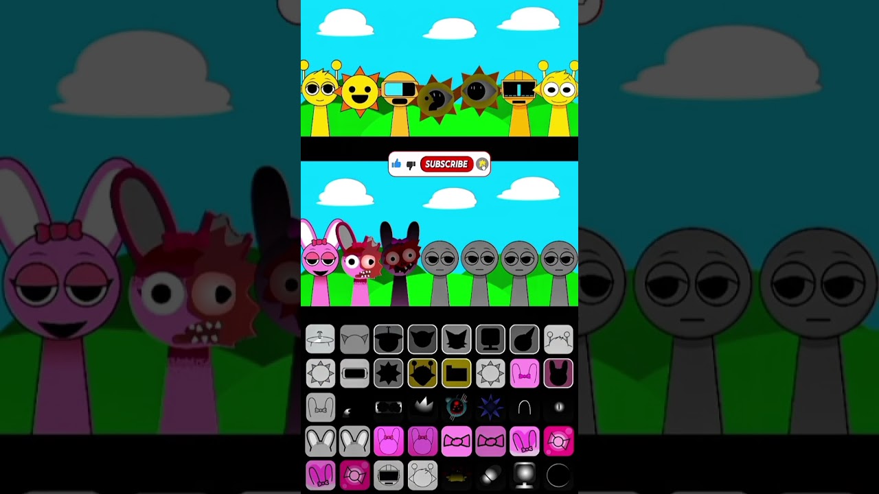 Yellow&Pinky Duomix Sprunki ⚫💕 