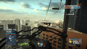 Battlefield Hardline ZIPLINE DOUBLE KILL