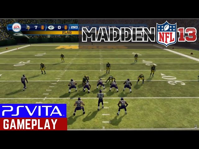 Madden NFL 13 - PS Vita Gameplay 