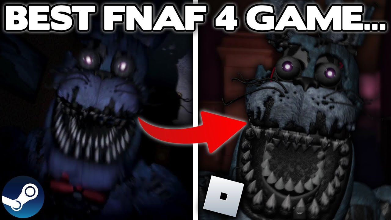 I Played The BEST Roblox FNAF 4 Game 