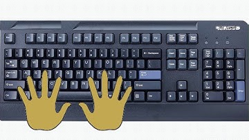 للمبتدئين الدرس الاول تعلم لوحة المفاتيح