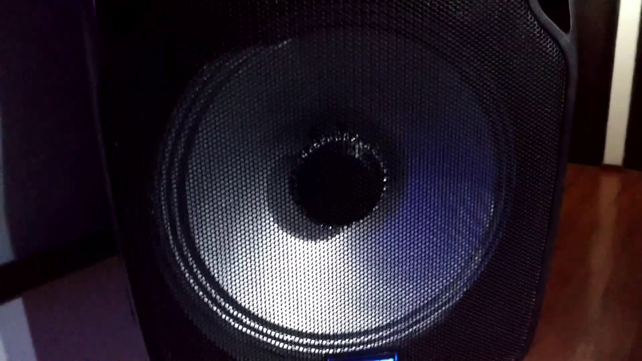 Bocina Barata Master Sound LMRS-15TP amplificada Review - YouTube