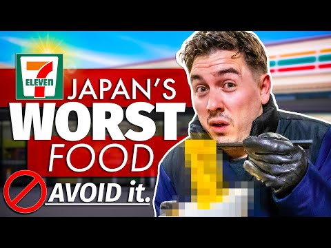 I Tried Japan's WORST Convenience Store Food