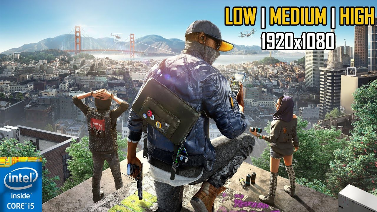 Watch dogs 2 | GTX 960 2GB + I5 4690 + 16gb ram | Benchmark Test