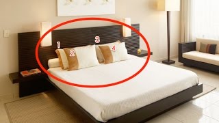 飯店為什麼都要放“4個枕頭”，很多人不知道！