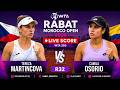 Tereza Martincova vs Camila Osorio 🎾LIVE SCORE TENNIS WTA RABAT MOROCCO OPEN 2026 | R32