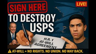🔥The Trap Is Set: How H.R. 1 Will Privatize USPS Without Firing a Single Employee