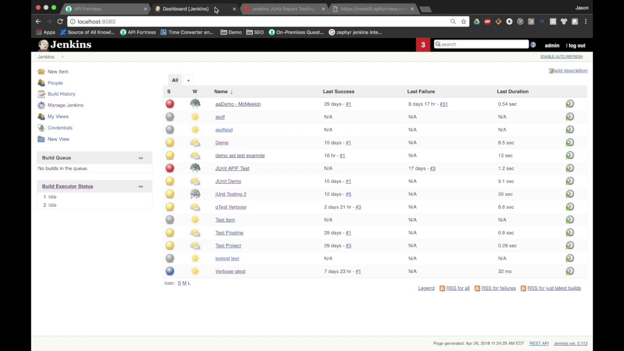 API Fortress - How to Integrate with qTest