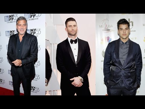 7 Famous Dads Celebrating Their First Father's Day: George Clooney Adam Levine & Rob Kardashian
