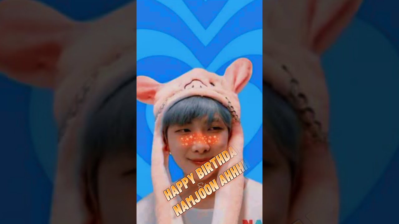 12th September 2021 RM birthday 🎂🎉 