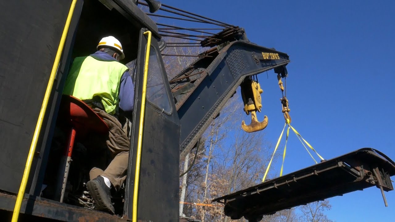 Heavy Lifting: Erie Railroad Wreck Crane No. 03125
