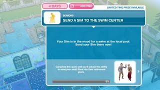 لعبة the sims free play حل مهمة كبار السن..!!