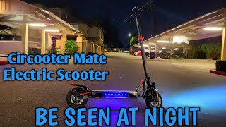 Circooter Mate Electric Scooter - Check out these lights.