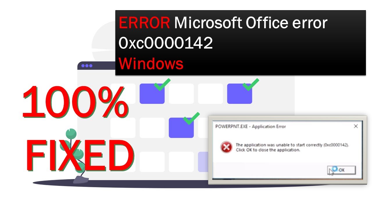 Office Error Code 0Xc0000142 | Microsoft Office 365 error code ...
