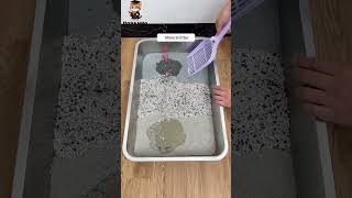 🎈cat litter types side-by-side water balloon test! Mineral|Tofu|Bentonite head-to-head comparison