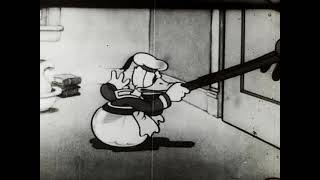 Download Lagu Vintage 8mm Movie Classic Cartoon 1936 Mickey Mouse, Donald Duck, Goofy \ MP3