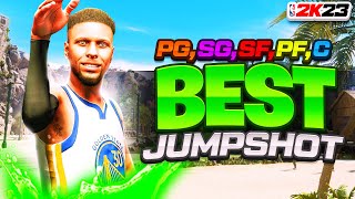 BEST JUMPSHOTS for EVERY BUILD in NBA 2K23! FASTEST 100% GREENS JUMPSHOT! Best Jumpshot 2k23 screenshot 3