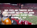 Ohio State and Tennessee Enter Ohio Stadium for the First Round of the College Football Playoffs
