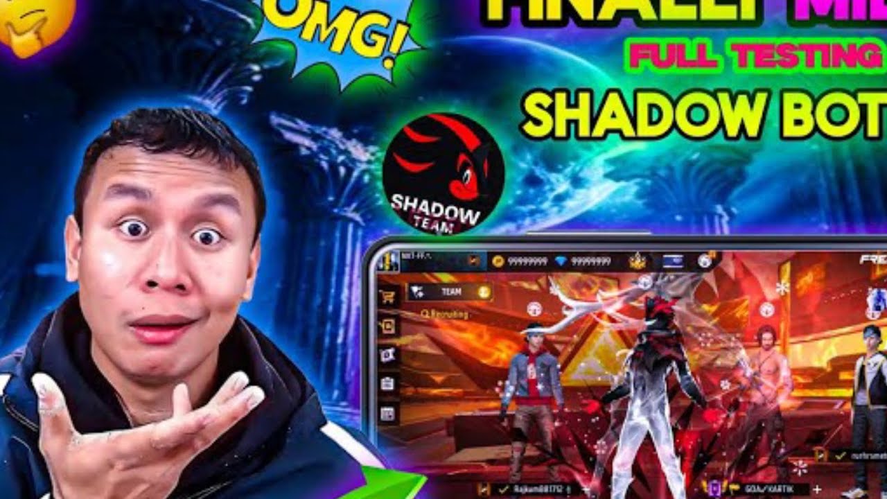 Shadow bot v11 new proxy Free fire easy download and setup videoall 