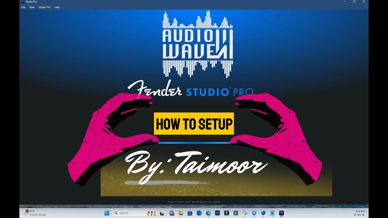 Fender Studio pro  طريقة تثبيت
