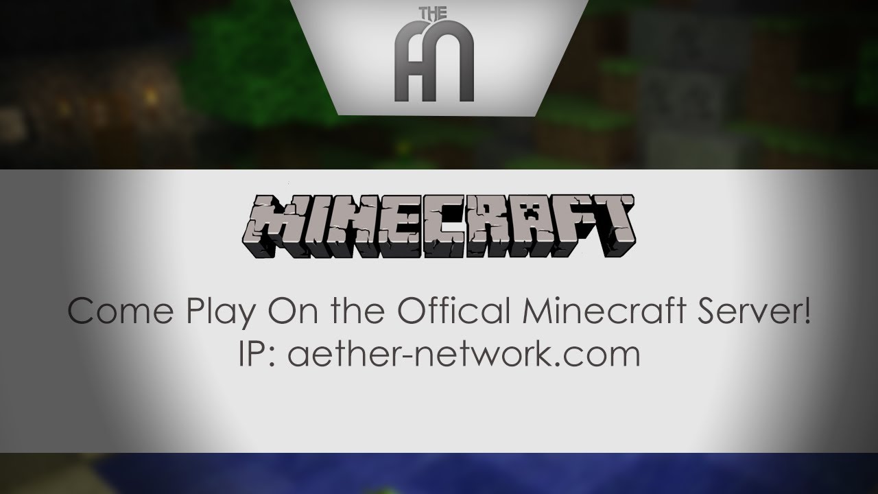 Come Play Minecraft on the Dedicated Aether Network Minecraft Server!
