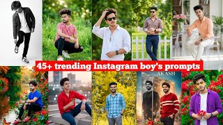 45+ google gemini photo editing 🔥 boy's prompts (2026) ai photo editing kaise karen 🔥 screenshot 3