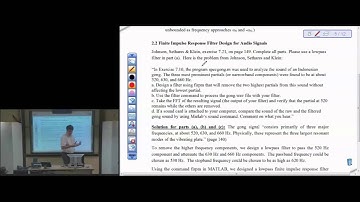 Real-Time DSP Lab: Homework #2 (Filters)