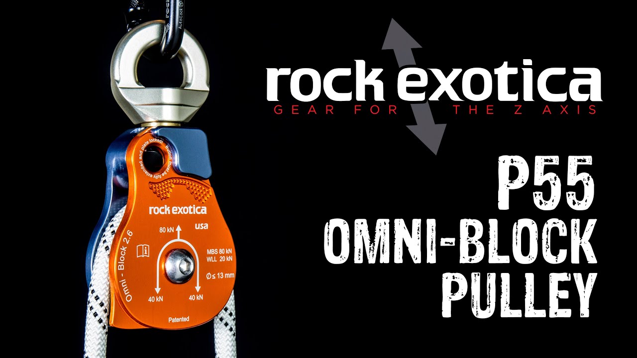 Rock Exotica P55 Omni-Block Swivel Pulley - GME Supply