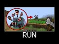 Minecraft wait what meme part 464 (Five Scary Head Herobrine)