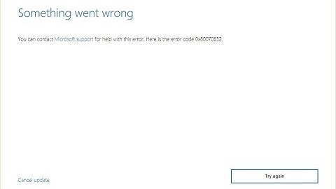 How To Fix Windows 10 Upgrade Error 0x80070652