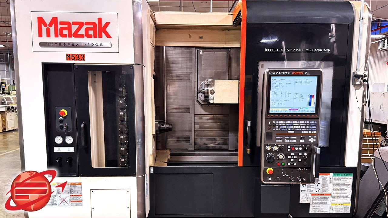 2013 Mazak Integrex I-100 S 5-Axis Multitasking Machining Center