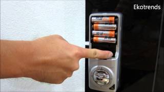 Yale Digital Door Lock YDR343 RFID Card Setup