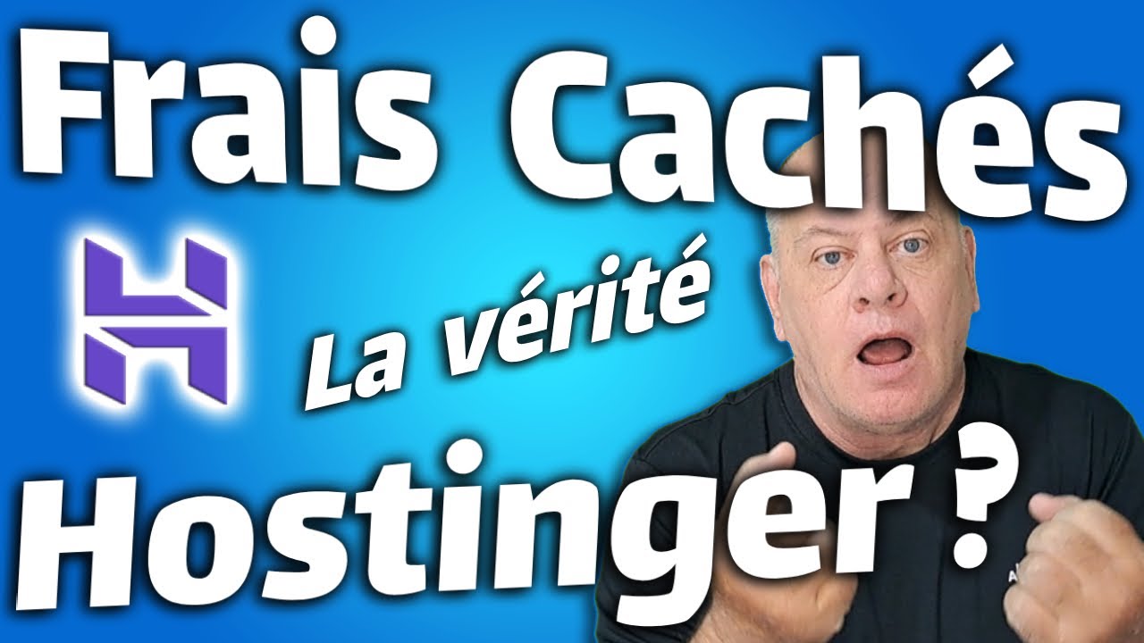 Prix Hébergement HOSTINGER, sans tabou, la fin va vous dégoûter... 😱😫😭