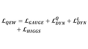 The Complete Quantum ElectroWeak (QEW) Lagrangian | Quantum Field Theory