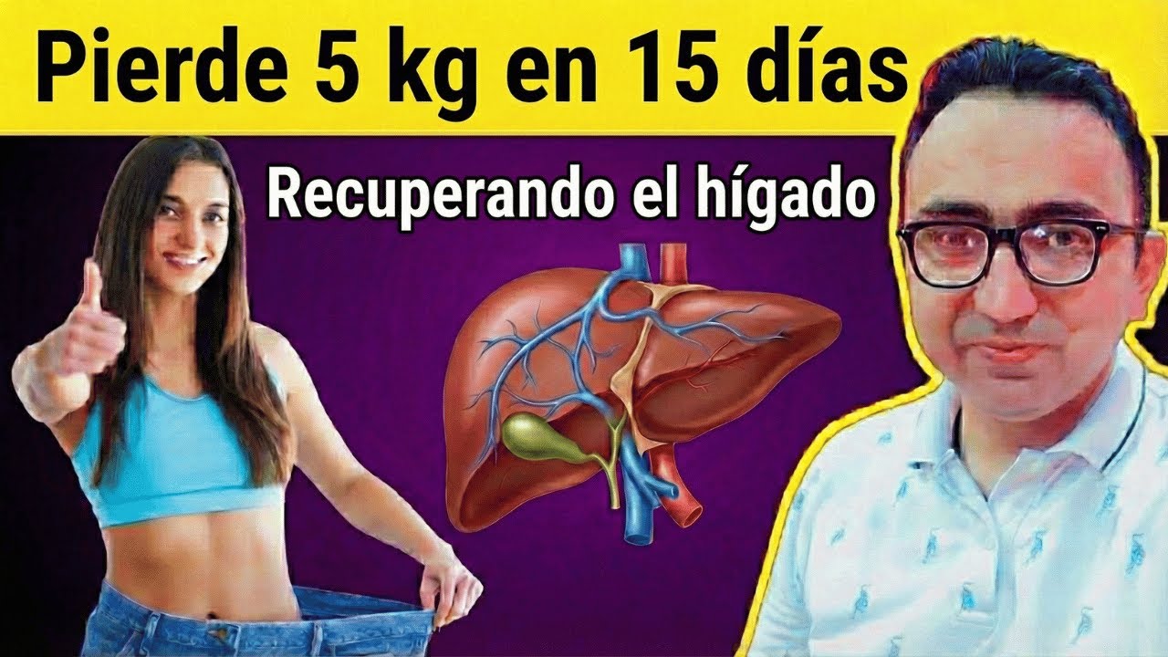 ¿REALMENTE puedes perder 5 kilos en 2 semanas arreglando tu hígado