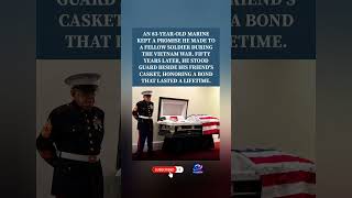 83-Year-Old Marine Honors 50-Year Promise at Friend's Funeral #fypage #ytshorts #life