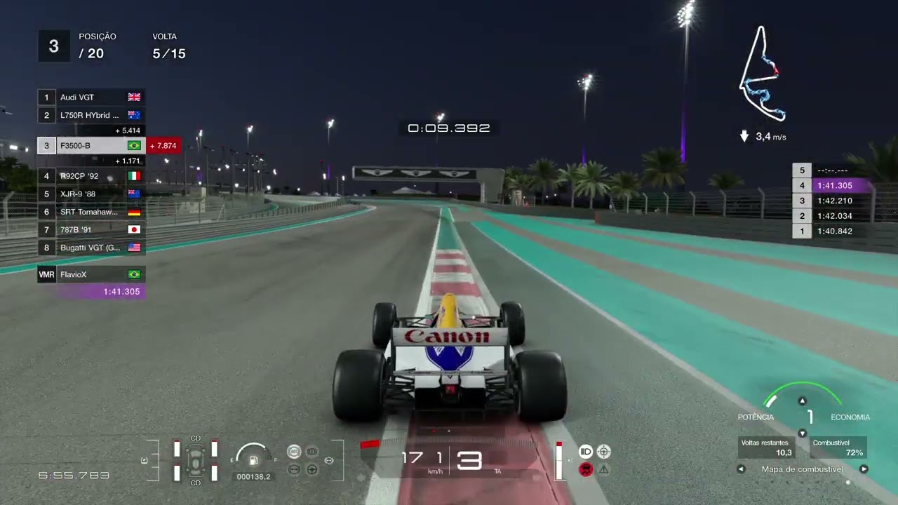 Gran Turismo® 7 - Série de Protótipos Gr.1 - Yas Marina