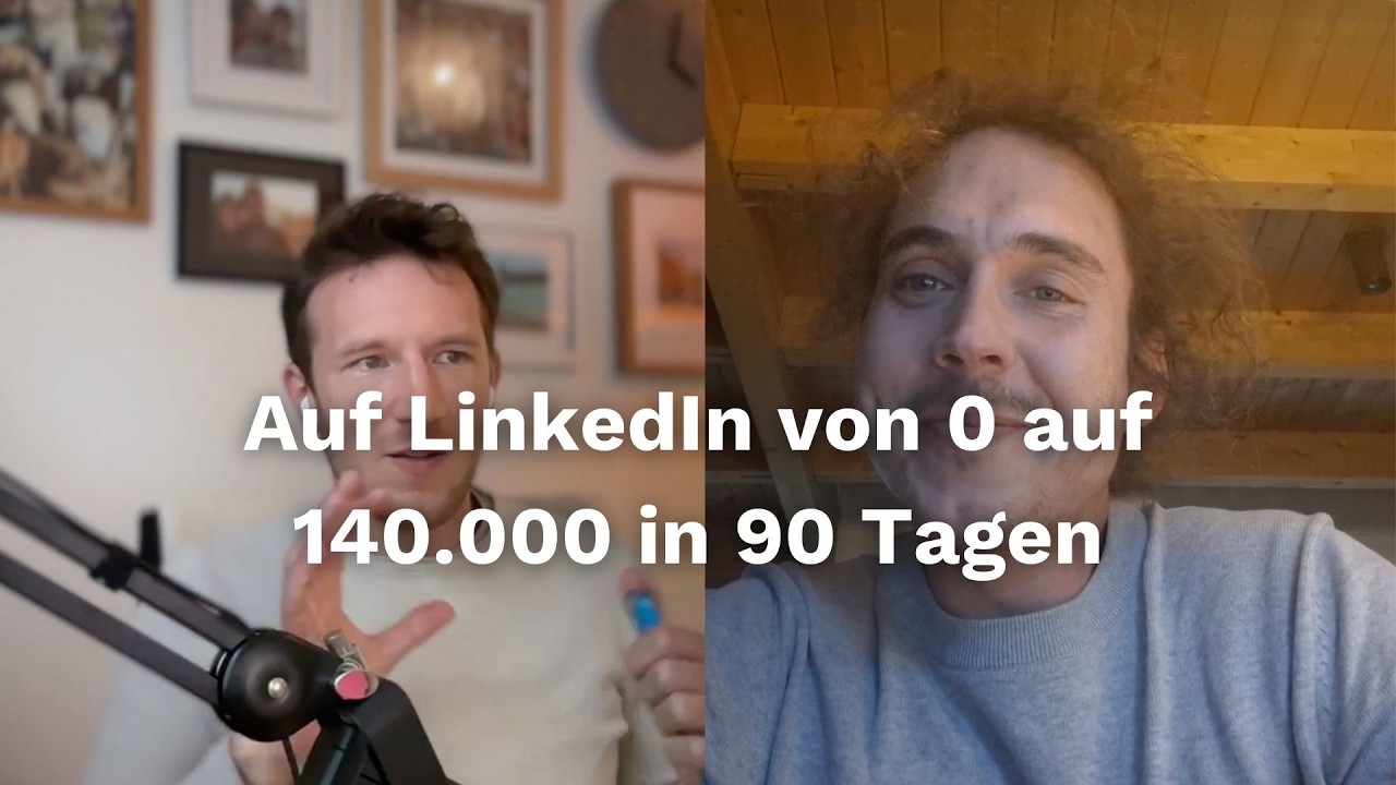LinkedIn Content Strategie: Von 0 auf 140000 Impressions in 90 Tagen | David Fresen von GreenBotanIQ