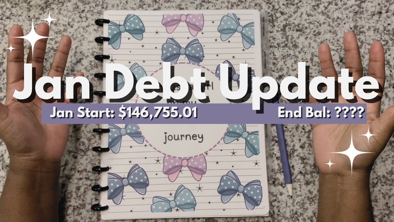 ✨January Debt Update 2026  ✨| Debt Confession | Debt Snowball Journey | 6 Figure Debt |