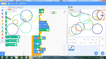 Lập Trình Scratch Vẽ Đường Tròn Theo Hướng Của Con Trỏ Chuột Tại Vị Trí Bất Kì | VĐD SHOA