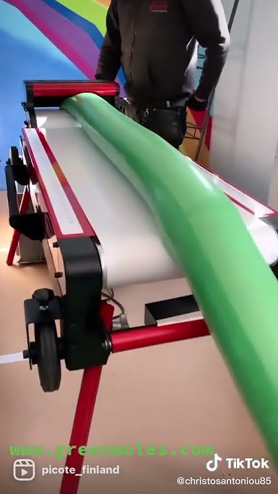 The Picote Midi Roller & Wet-Out Station in use by Picote team in Finland