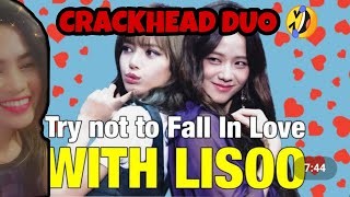 LISOO (BLACKPINK LISA AND JISOO) CRACKHEAD DUO REACTION VIDEO | MISS A CHANNEL