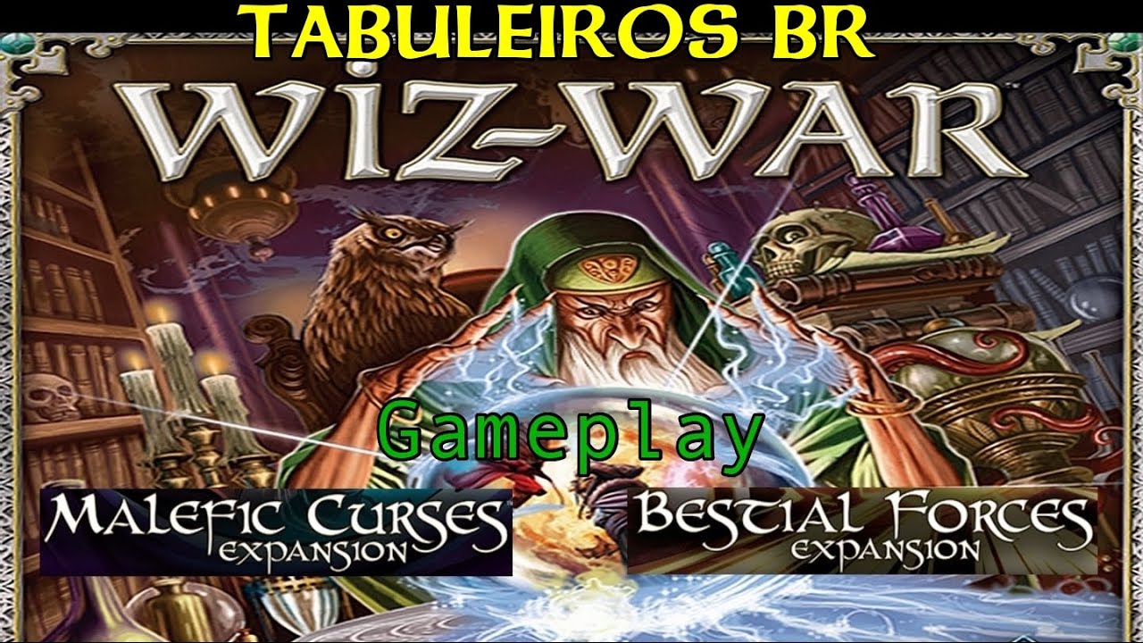 Wiz-War: Malefic Curses, Board Game