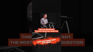 Does your heart beat for Jesus?