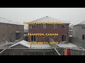 [4K] Second Day of Snowfall in Brampton Canada