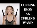 CURLING IRON VS WAND || what's the difference?
