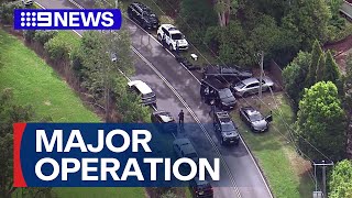 Major police operation in Sydney's north-west | 9 News Australia